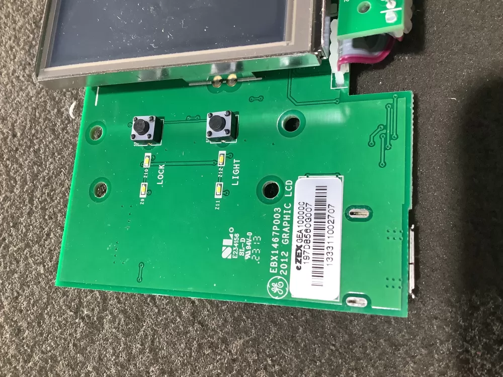 GE 197D8560G007 Refrigerator Control Board AZ111764 | NR517