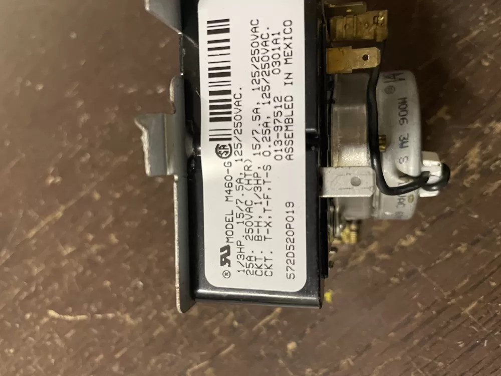 GE 572D520P019 WE4M189 Dryer Timer AZ46920 | Wm638