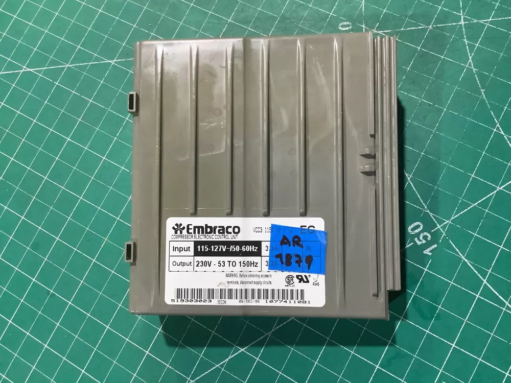  519303023 Refrigerator Control Board Embraco Inverter AZ227299 | AR1879