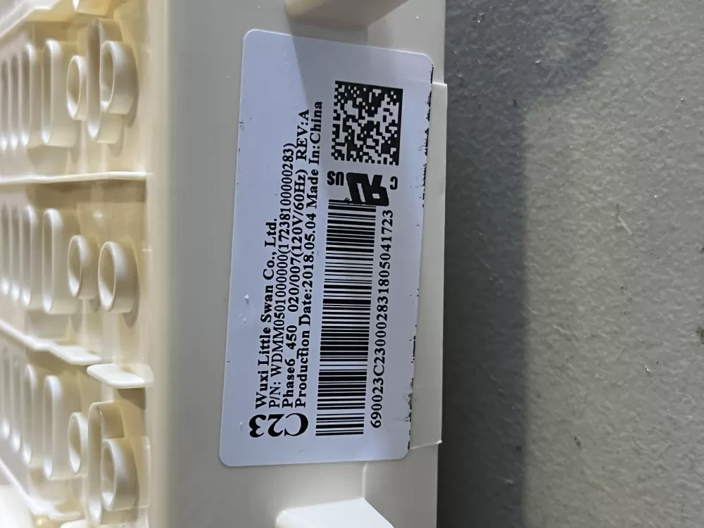 GE WH12X27293 17238100000283 Washer Control Board AZ44313 | JT1748