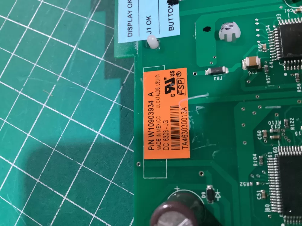 Maytag W11323695 Washer Control Board UI Display AZ151963 | NR1370