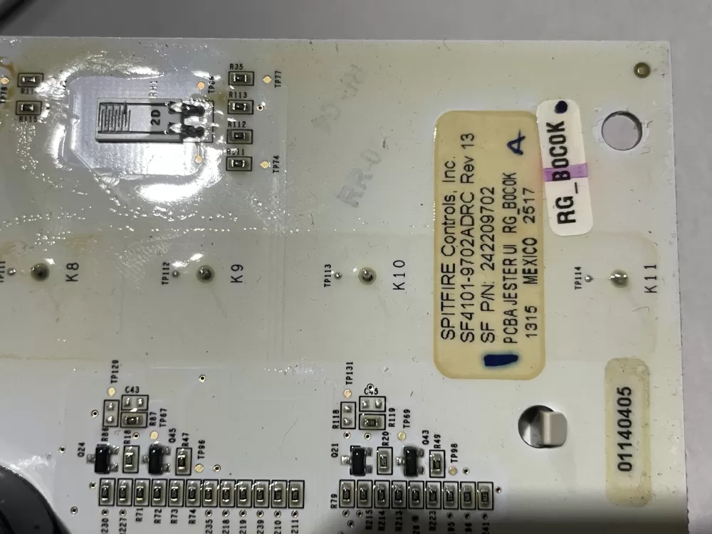 Frigidaire 242209702 Refrigerator Control Board AZ188703 | Wm1539