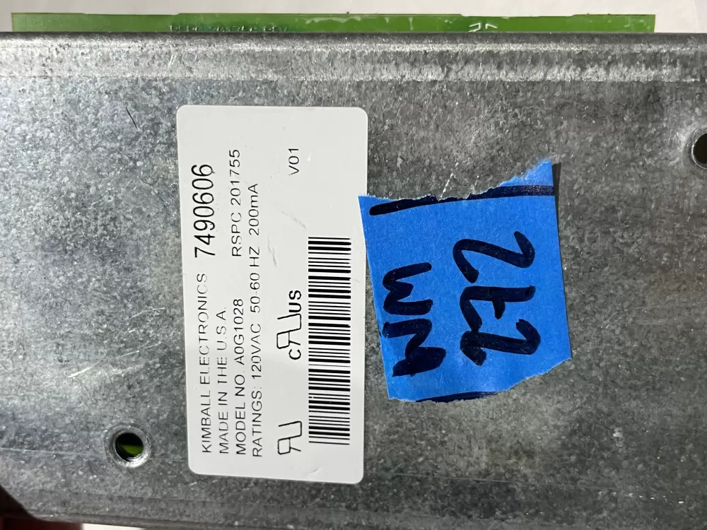 201755P - Speed Queen ASSY CONTROL-EDC NETMASTER WL AZ123662 | Wm272