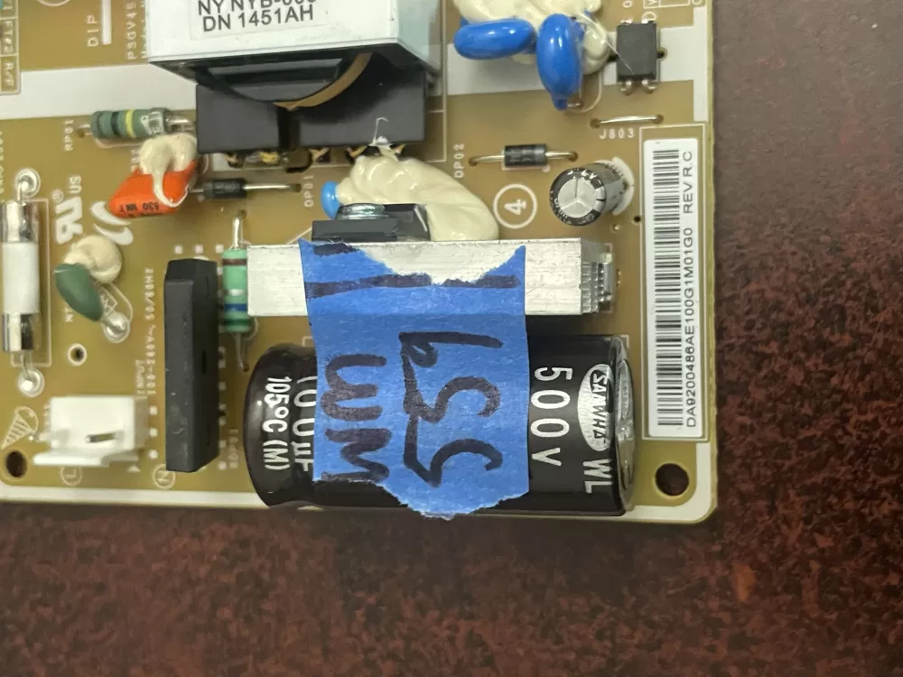 Samsung DA92-00486A AP5914912 Refrigerator Control Board AZ93501 | Wm559