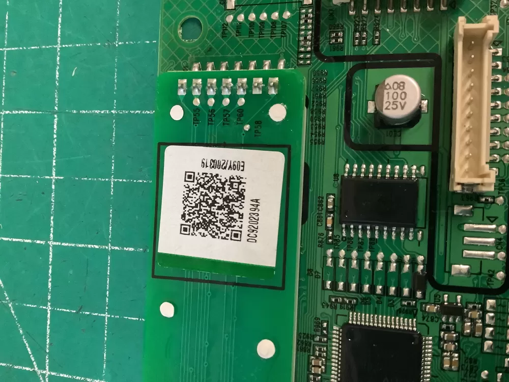 Samsung DC92-02394A Washer Display Control Board AZ225347 | NR326