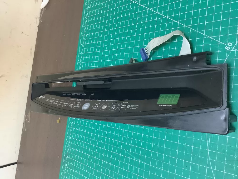 GE 165D7885P020 Dishwasher Control Panel