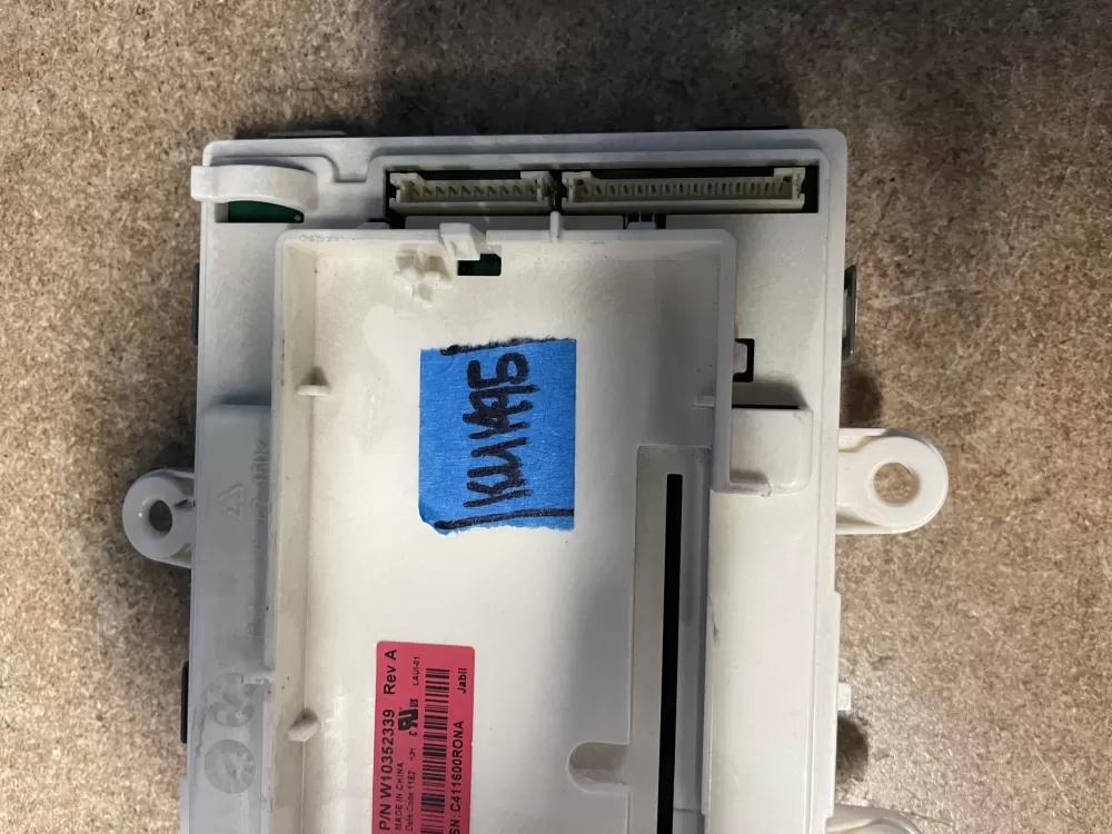 Whirlpool W10352339 Washer Control AZ16969 | KM1495