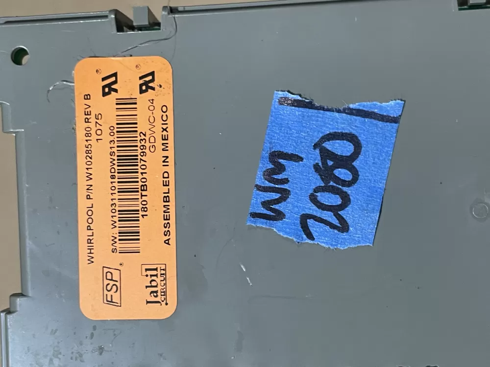 Whirlpool Maytag W10130967 Dishwasher Control Board AZ88650 | Wm2080