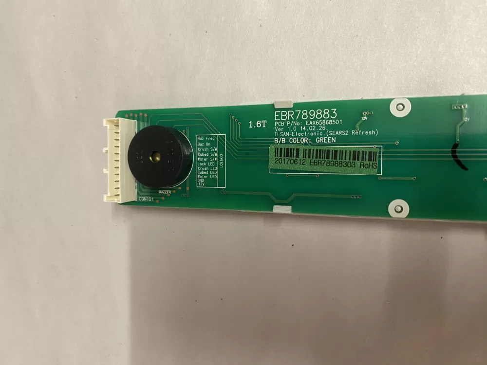 Kenmore EBR78988303 Refrigerator Control Board Dispenser AZ210613 | BK1712