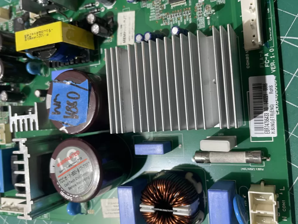 LG EBR74796433 Refrigerator Control Board AZ192920 | Wmv880