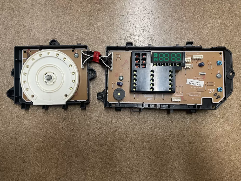 Samsung DC92 01607A Dryer Control Board Interface AZ12963 | KMV137