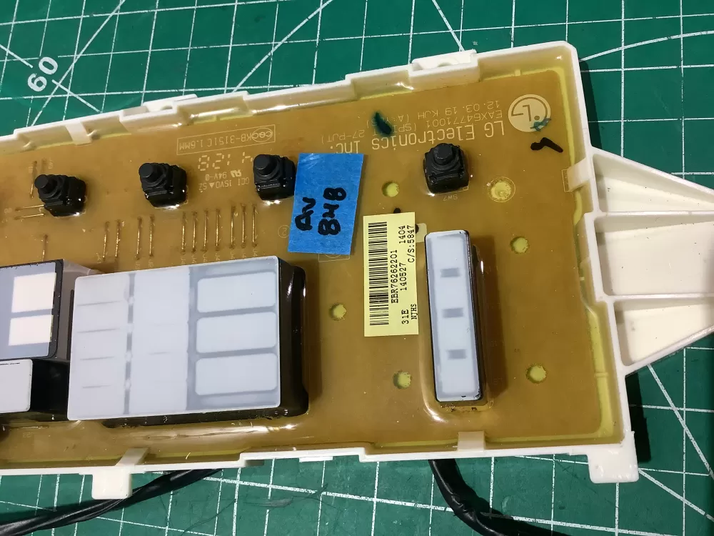 LG EBR76262201 EBR75446006 Washer Control Board AZ187737 | AV848