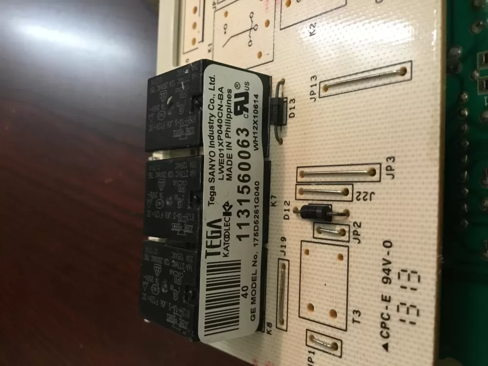 GE 175D5261G040 EBX1129P004 WH12X10614 Washer Control Board AZ100710 | NR140