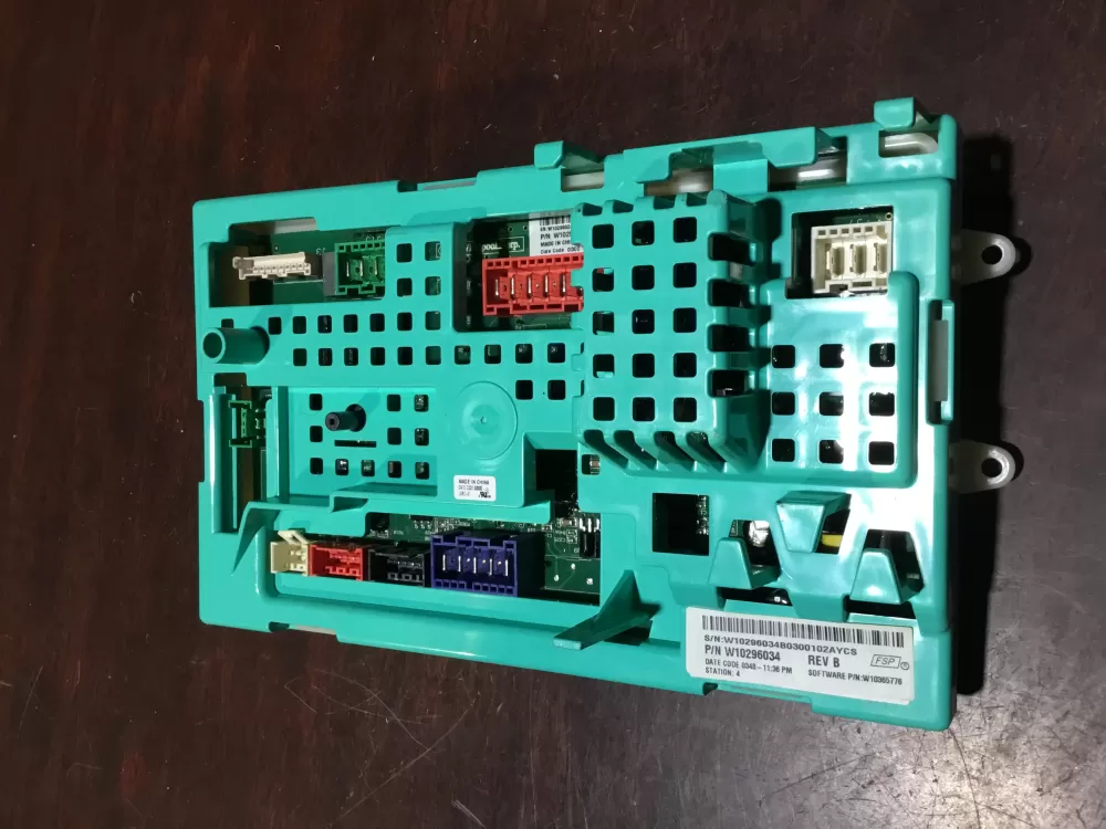 Whirlpool W10296034 W10393489 PS3495160 W10296034 A Washer Control Board
