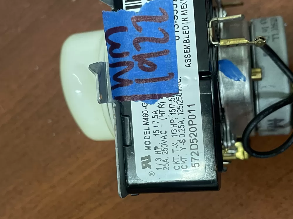 GE 572D520P011 WE4M247 Dryer Timer AZ52700 | Wm1922