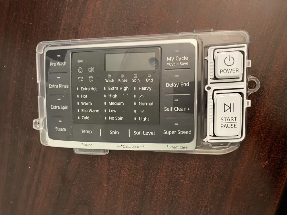Samsung DC92-01607J DC94-06643A Dryer UI Control Board  AZ94547 | BK482