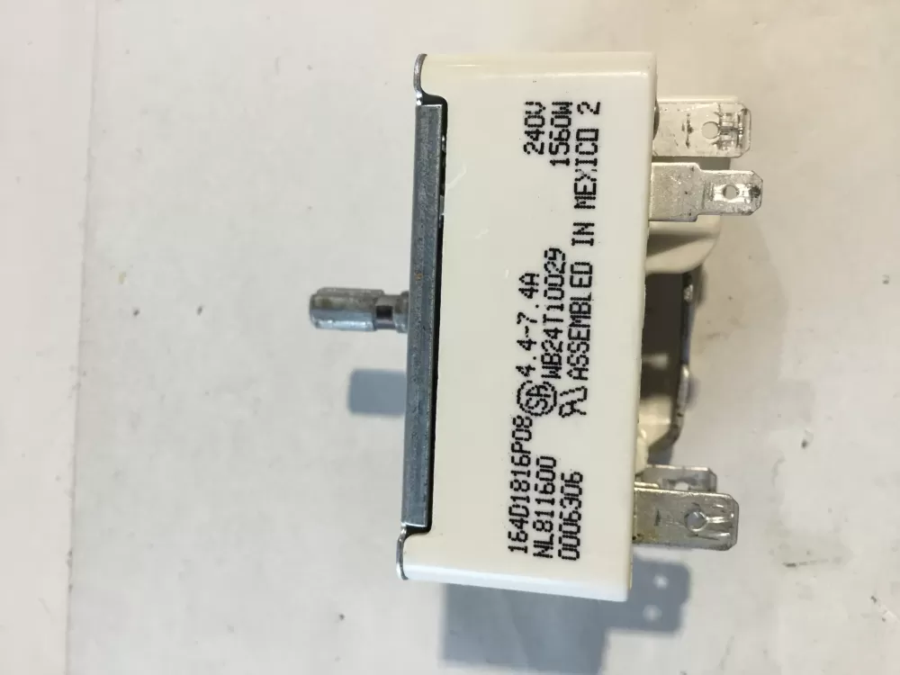 GE  Hotpoint  General Electric WB24T10025  164D1816P012  769692  AH236750  AP2024072  EAP236750  PD00001118  PS236750  WB24T10029  164D1816P008  769696  AH236754  AP2024076  EA236754  EAP236754  PD00008555  PS236754 Range Switch Infinite