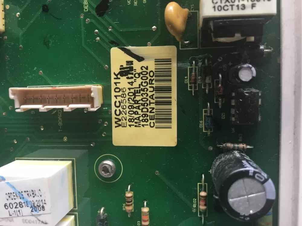 GE 189D5035G002 WH12X20274 Washer Control Board AZ116839 | BG2166