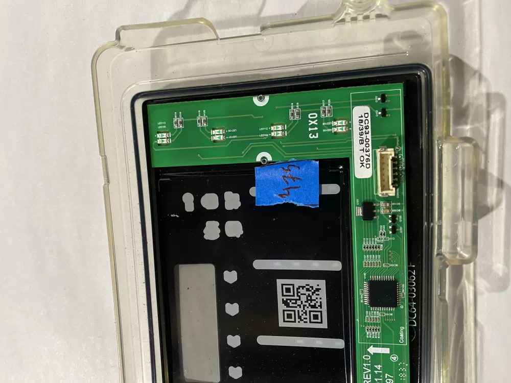Samsung DC92-01607J DC94-06643A Dryer UI Control Board AZ187280 | BK475