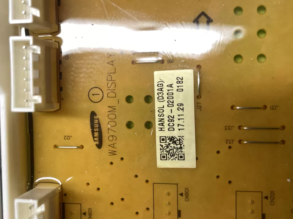 Samsung DC92 02001A AP6243666 DC92 02005A Washer Control Board AZ36191 | Wm371