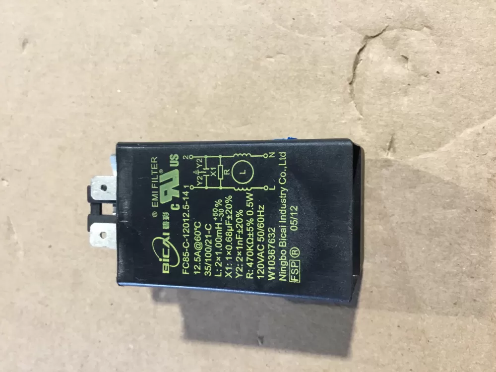 Amana Inglis Kenmore Kitchen Aid Maytag Whirlpool 8181683 8181922 8183019 8540229 8540230 461970255241 W10306592 W10326464 W10339736 W10355868 W10367632 WPW10367632 Washer Noise Filter