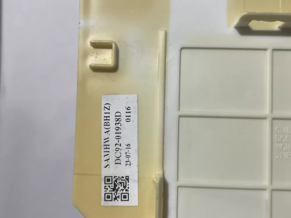 Samsung DC92 01938D Washer Control AZ185974 | WmV832