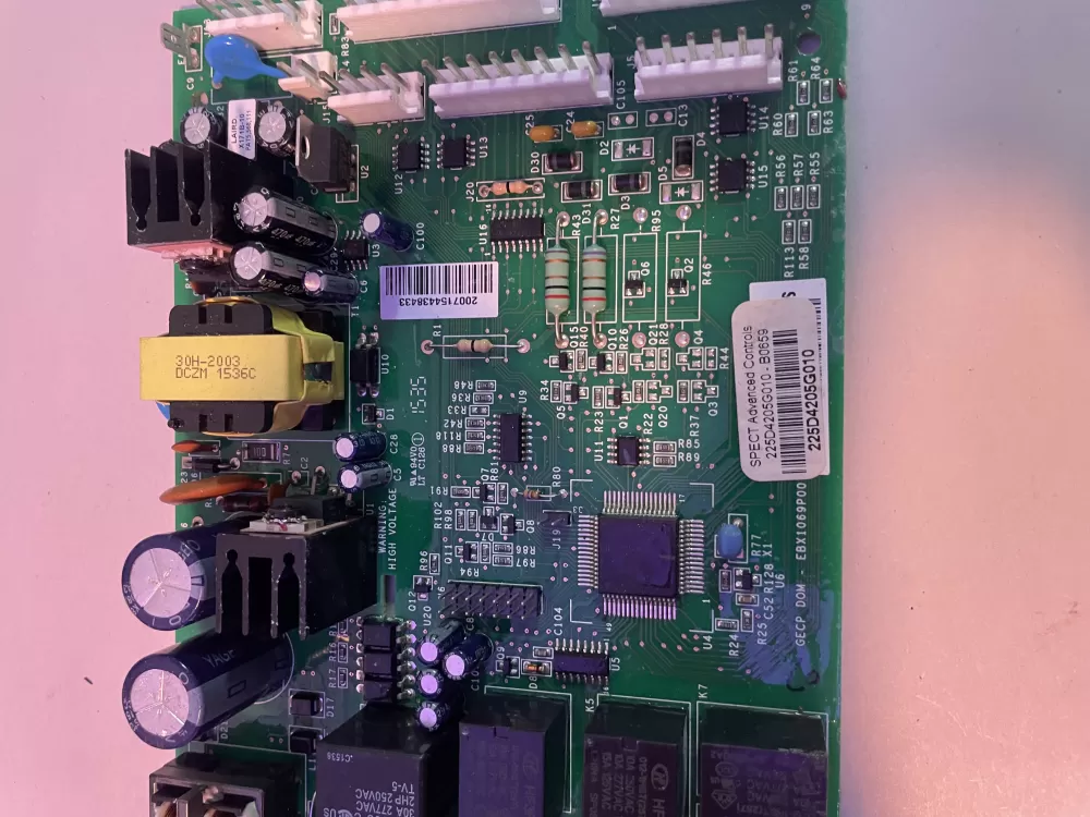 GE 225D4205G010 EBX1069P007 Refrigerator Control Board AZ195360 | KM2751