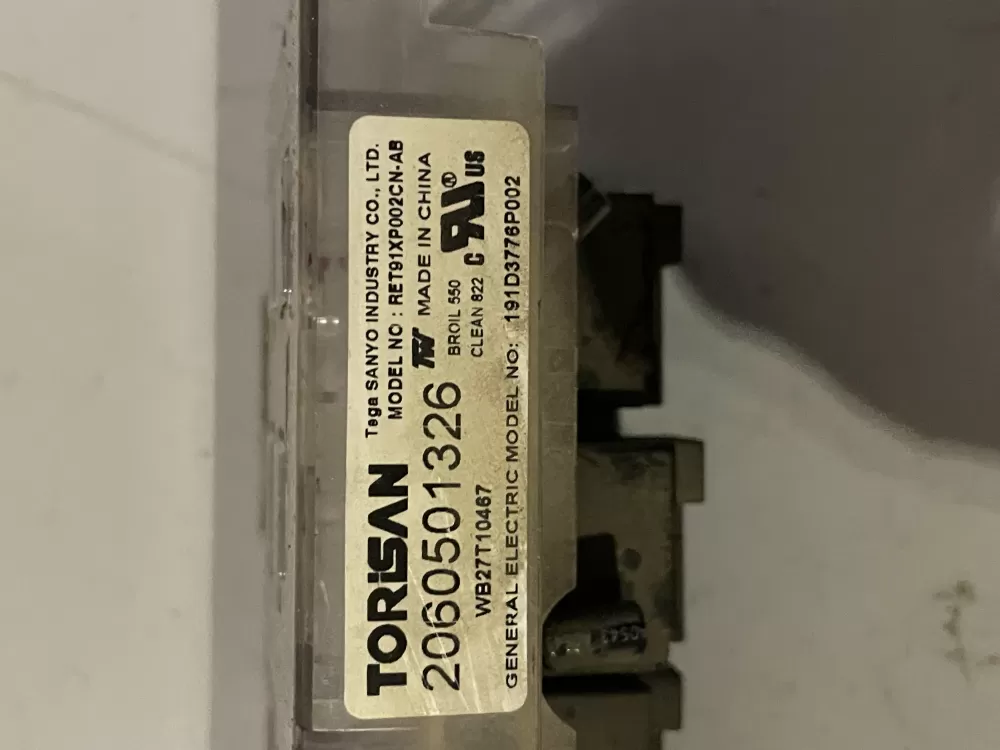 Kenmore Hotpoint GE WB27K10214 Range Control Board AZ33042 | Wm340