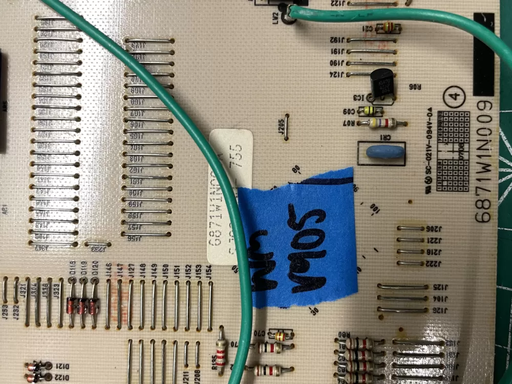 LG 6871W1N009A Range Oven Control Board AZ204445 | Wmv905