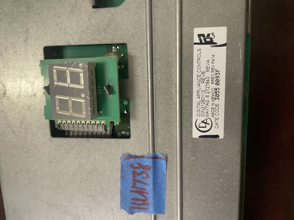 Whirlpool Magic Chef 6 2727840 Range Oven Control Board AZ47777 | KM1738