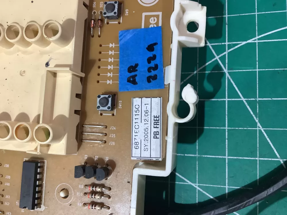 LG 6870EC9129B 6871EC1115C Dryer Control Board AZ193572 | AR2229