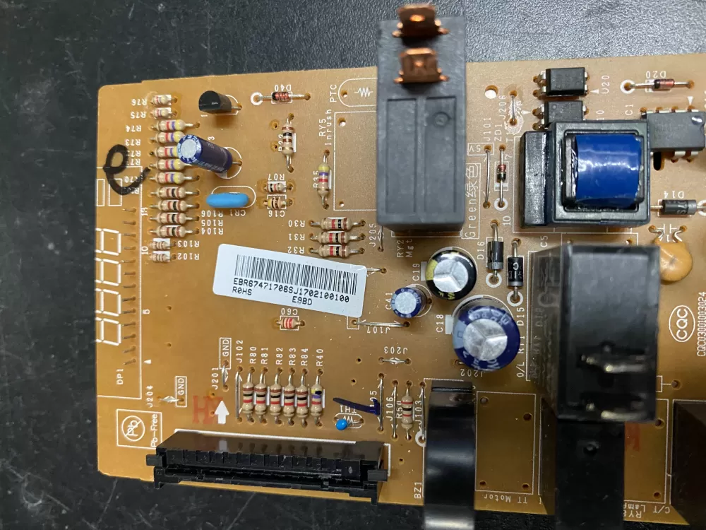 LG EBR67471706 Microwave Control Board Power