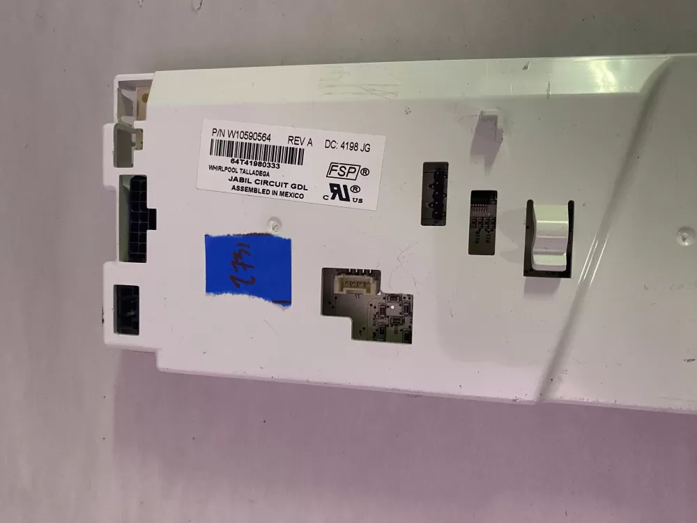 Whirlpool W10590564 W10818012 Refrigerator Control Board AZ197269 | BK2731