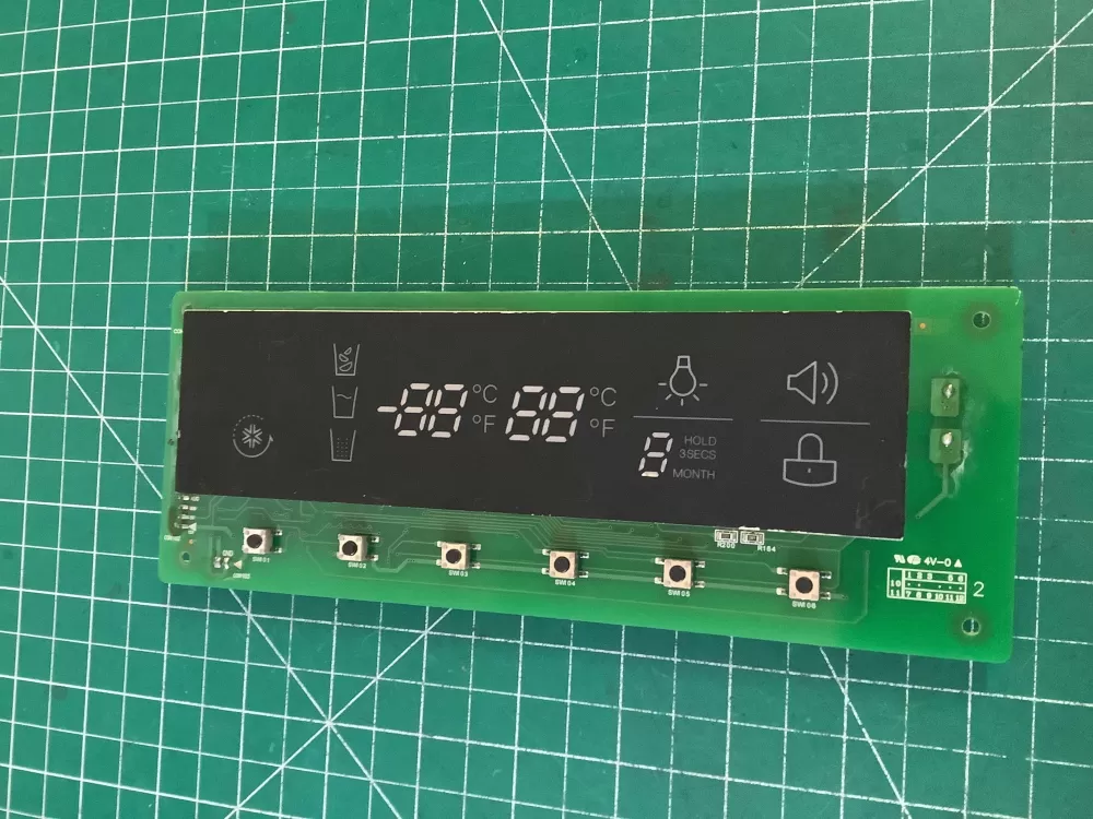 LG EBR35226002  AP5023461  1528235  PS3533723 Refrigerator Dispenser Display Control Board