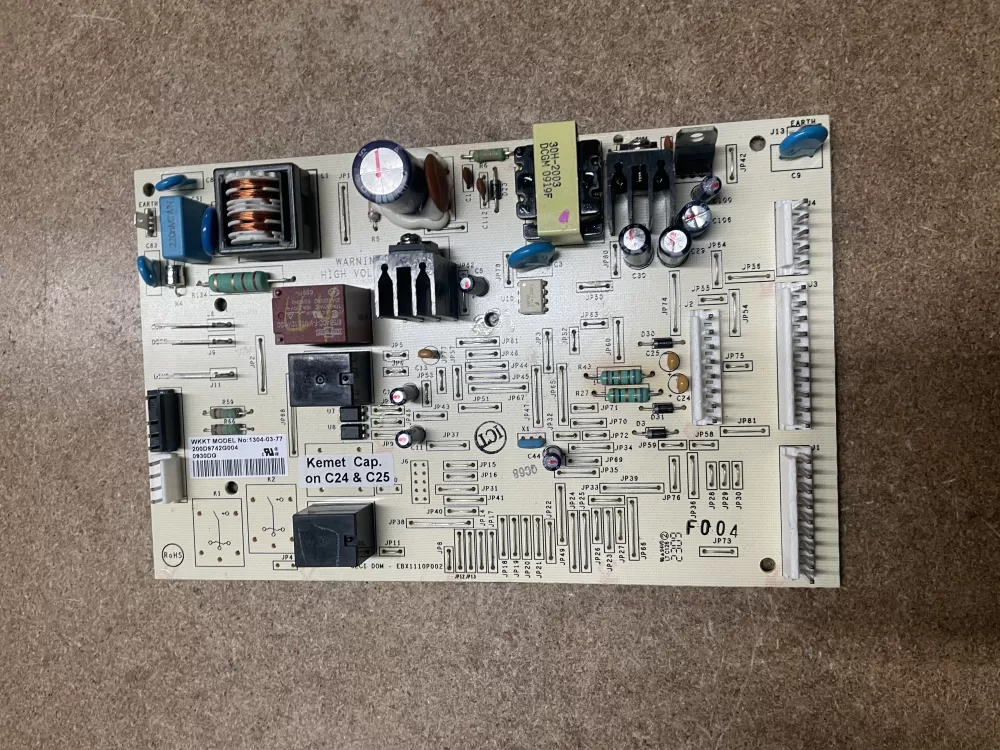 GE Control Board EBX1110P002 200D49742G004 WR55X10996 Fridge AZ4699 | KM1410