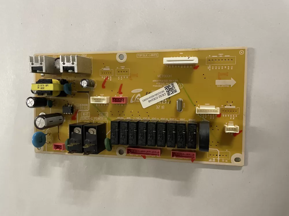 Samsung DE92-03624B DE41-00447A Microwave Main Control Board AZ120796 | KM1933
