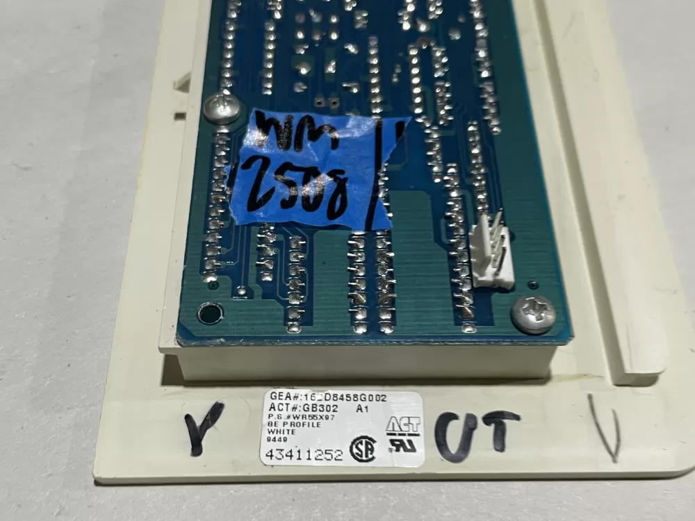 GE Refrigerator Display Board Part WR55X97 AZ153739 | Wm2508