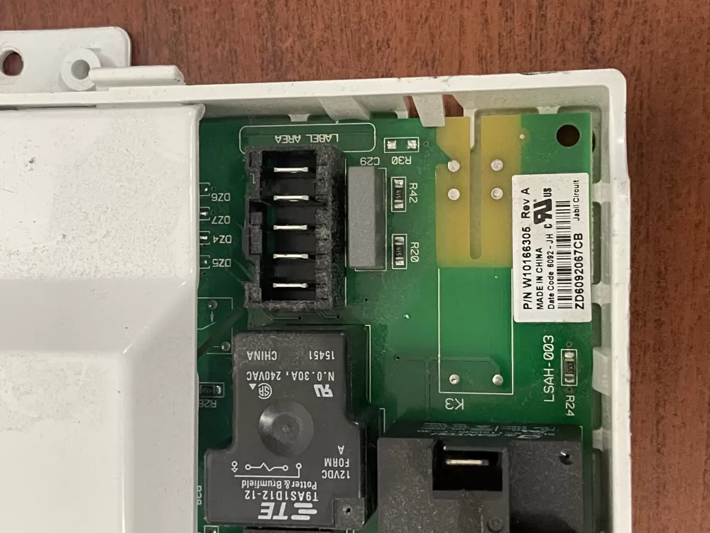 Whirlpool Maytag Kenmore W10166297 Dryer Control Board AZ43878 | KM966