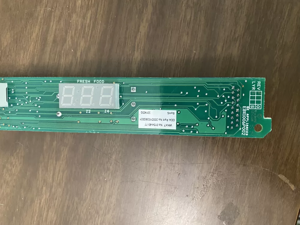 GE 200D1028G021 WR55X11164 Refrigerator Board AZ74475 | BK1641