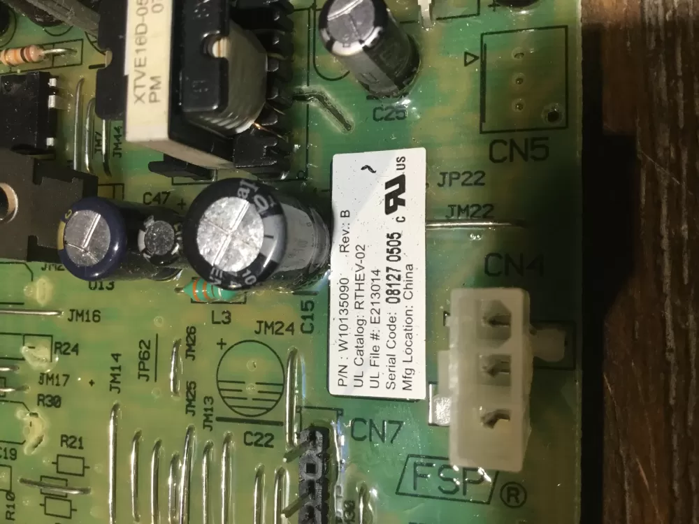 Whirlpool WPW10135090 Refrigerator Main Control Board AZ52074 | NR1849