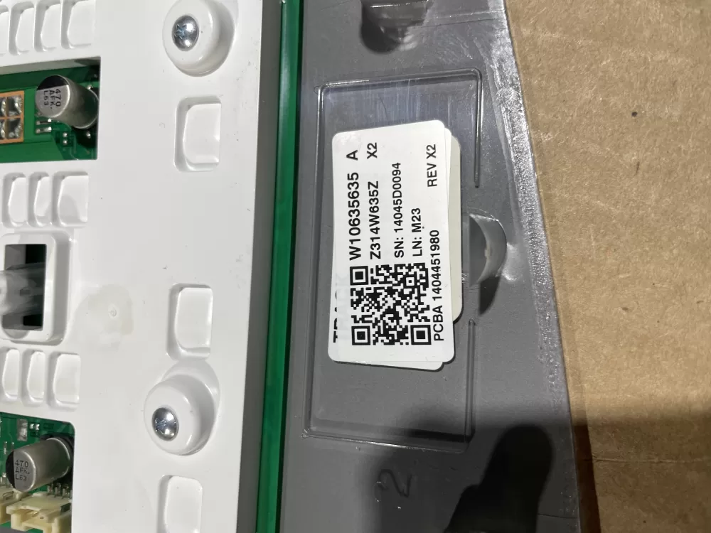 Whirlpool W10635635A Washer Control Panel AZ77129 | Wmv622