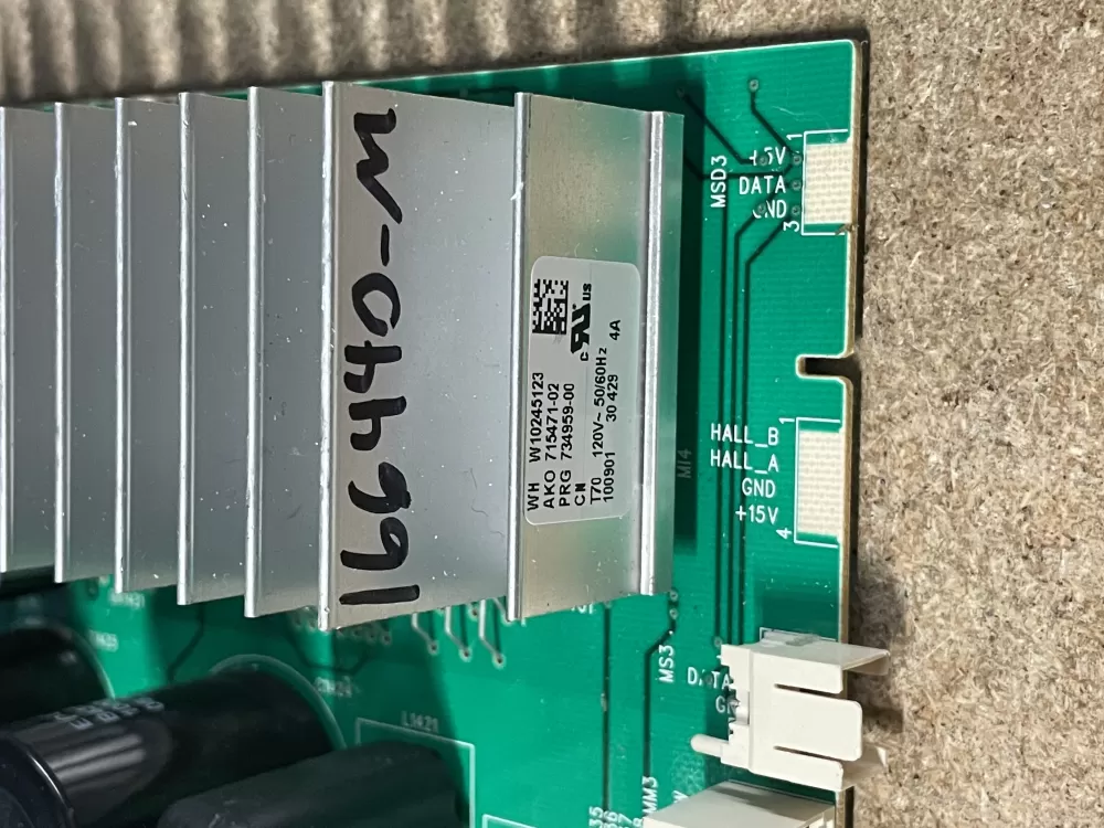 Whirlpool Maytag AP6020609 W10245123 Washer Control Board AZ24615 | KM645