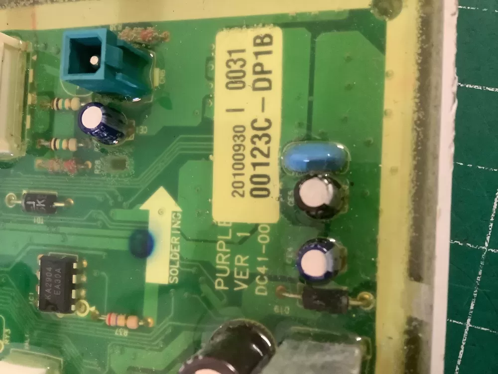 Samsung DC41-00123C Dryer Control Board AZ206714 | NR1780