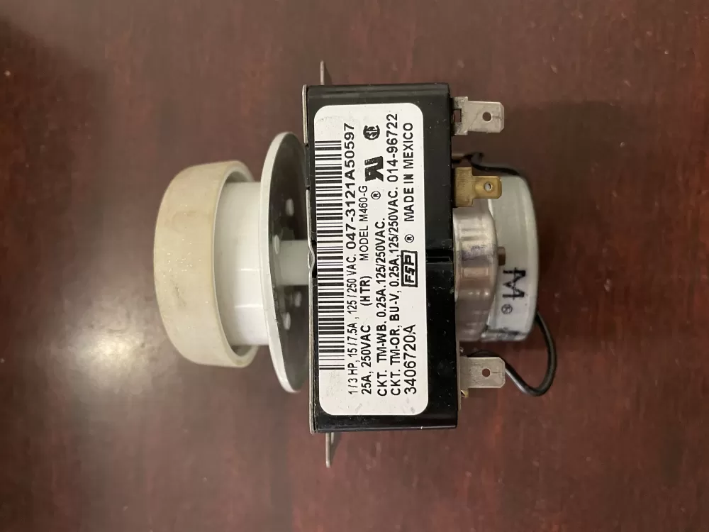 Whirlpool 3406720A PD00055932 3406720 529119 AP6008570 PS11741710 EAP11741710 Dryer Timer