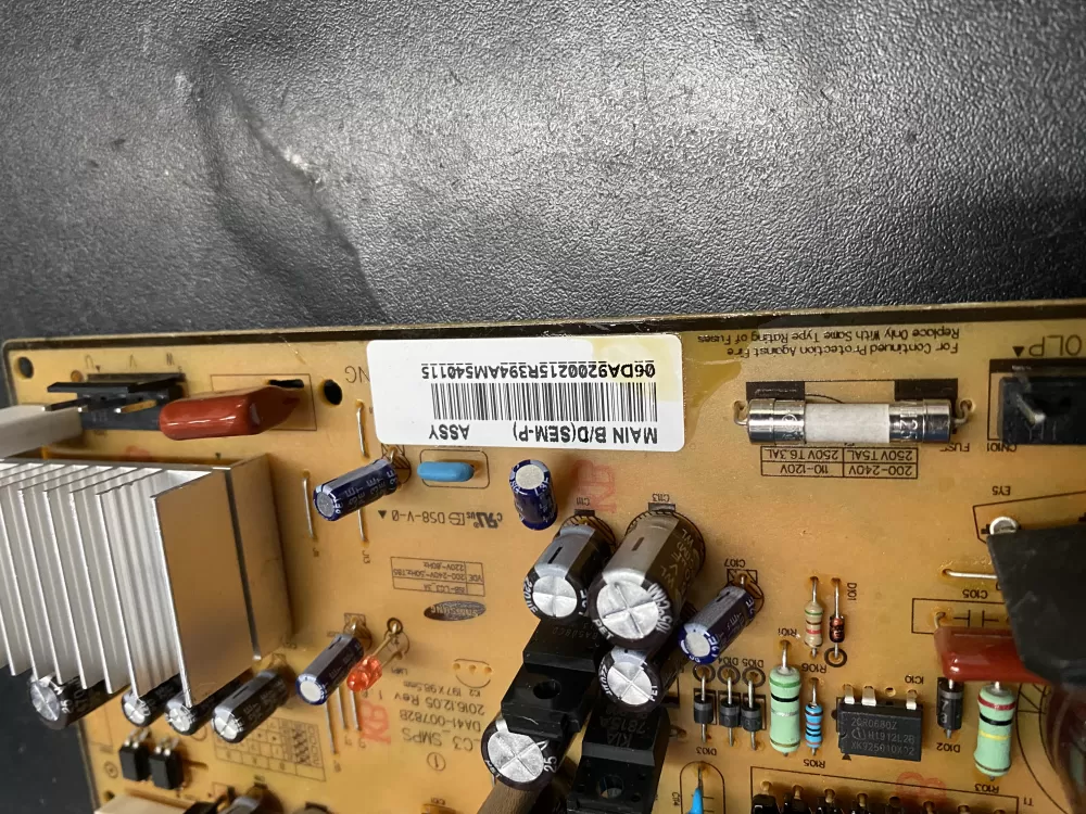 Samsung DA92-00215R Refrigerator Inverter Control Board