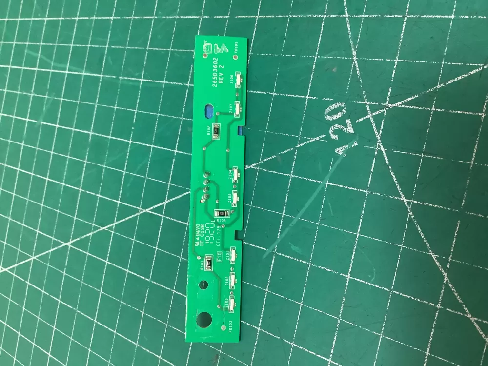 GE 265D3602G001 Dishwasher Control Board Panel