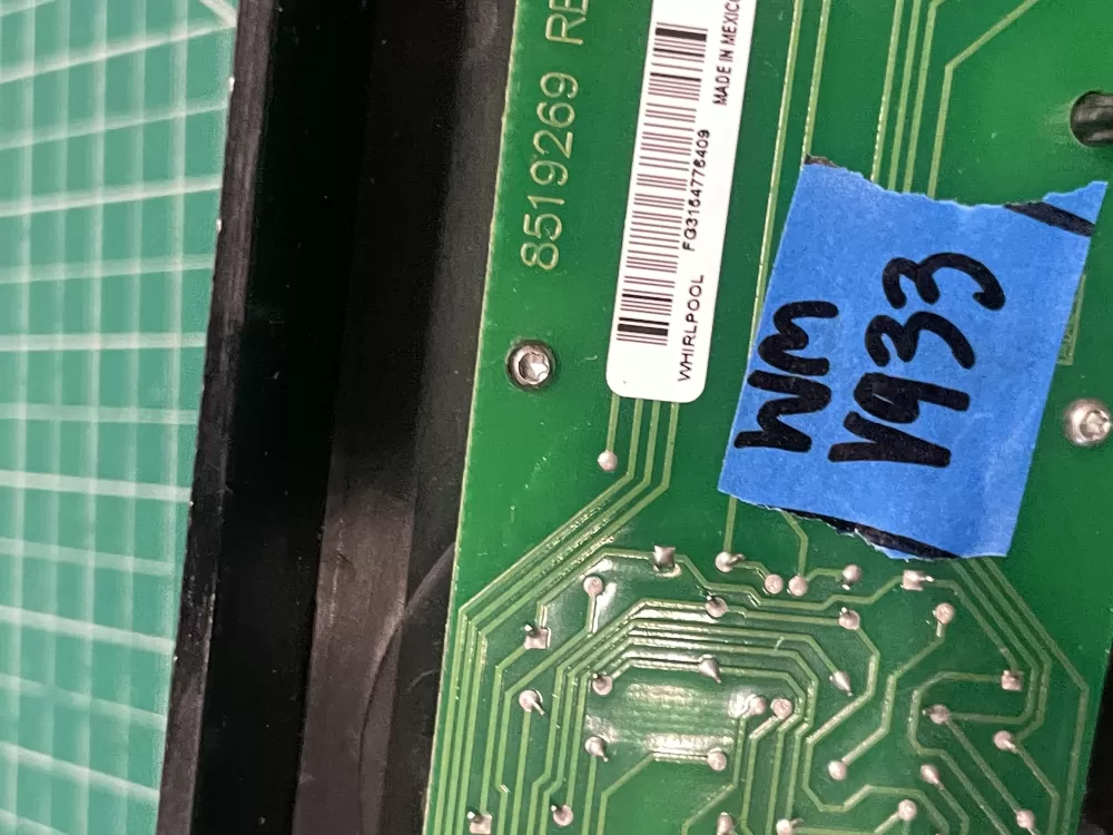 Whirlpool Kenmore 8519269 Dryer Control Board Rev AZ211555 | Wmv933