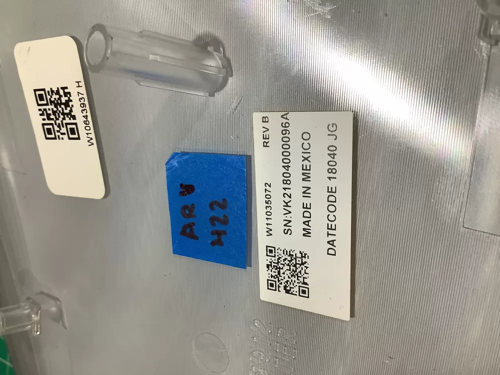 Kenmore W11035072 Washer Control Board Console Panel AZ185508 | ARV422