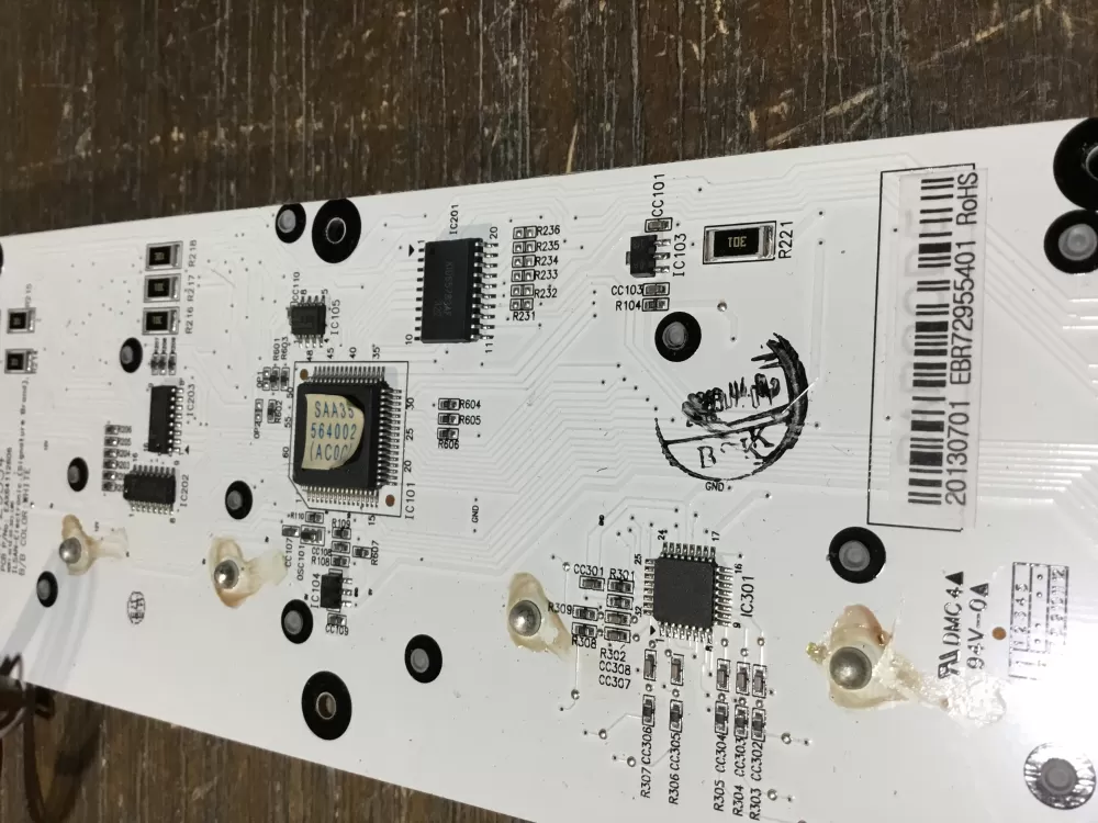 LG EBR72955401 Refrigerator Control Board AZ57814 | NR1911