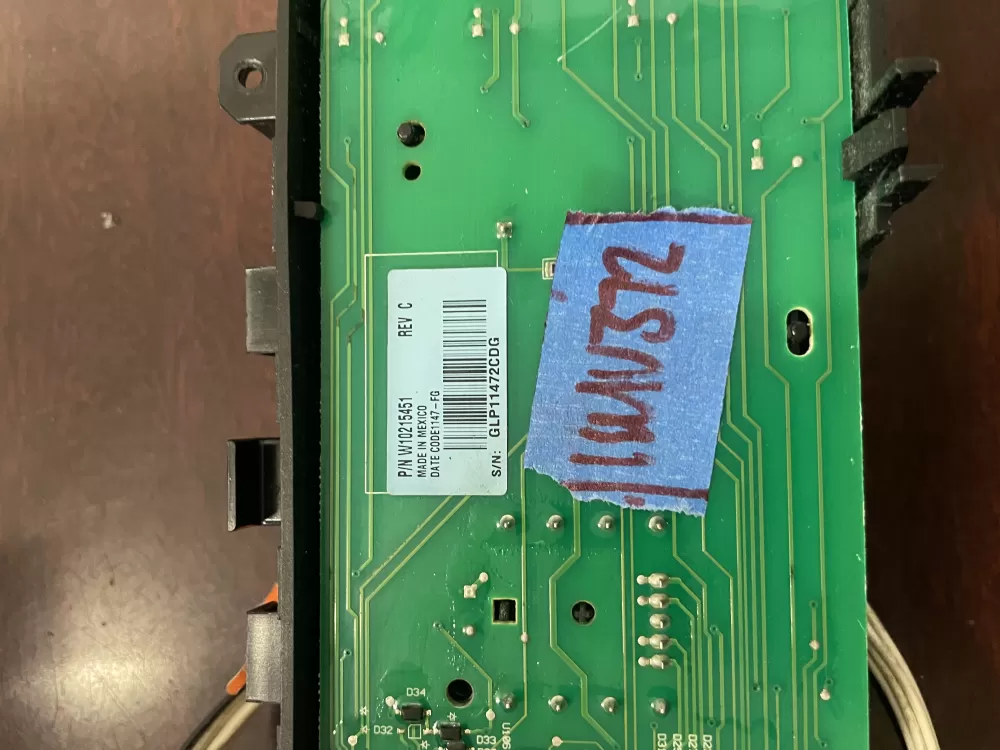Maytag Whirlpool LG W10215800 W10215451 Washer Control Board AZ45936 | KMV372